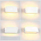 Wall Lamp | Adjustable Shade & Matte White Metal | E14 Socket