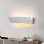Wall Lamp | Adjustable Shade & Matte White Metal | E14 Socket