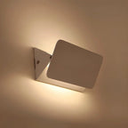 Wall Lamp | Adjustable Shade & Matte White Metal | E14 Socket