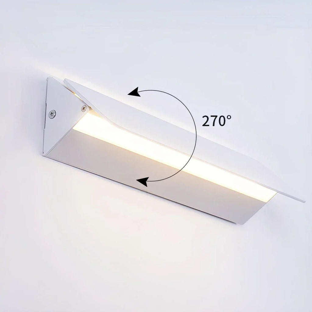 Wall Lamp | Adjustable Shade & Matte White Metal | E14 Socket