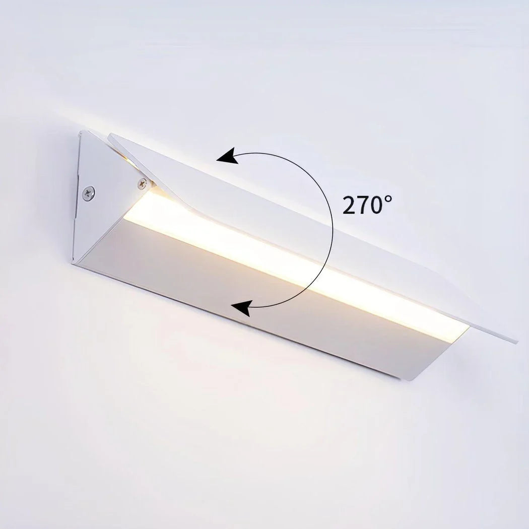 Wall Lamp | Adjustable Shade & Matte White Metal | E14 Socket