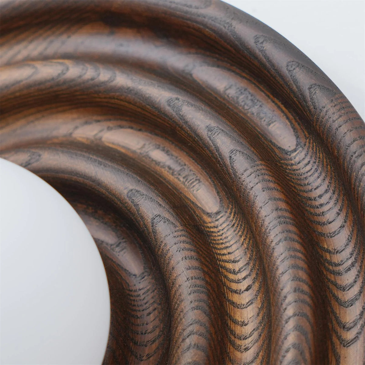 Wall Lamp | Ash Wood & Glass Globe | Hardwired G9