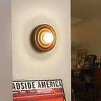 Wall Lamp | Ash Wood & Glass Globe | Hardwired G9