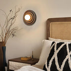 Wall Lamp | Ash Wood & Glass Globe | Hardwired G9