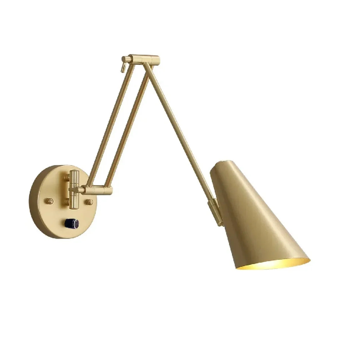 Wall Lamp | Dimmable LED & 2700–7000K | 360° Swivel Arm