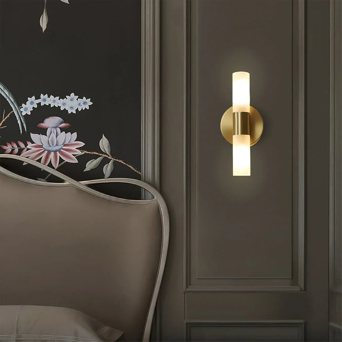 Wall Lamp | Energy-Efficient LED & Acrylic Shade & Copper Base