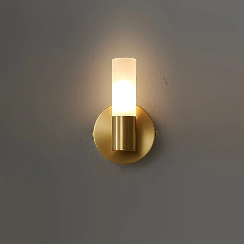 Wall Lamp | Energy-Efficient LED & Acrylic Shade & Copper Base