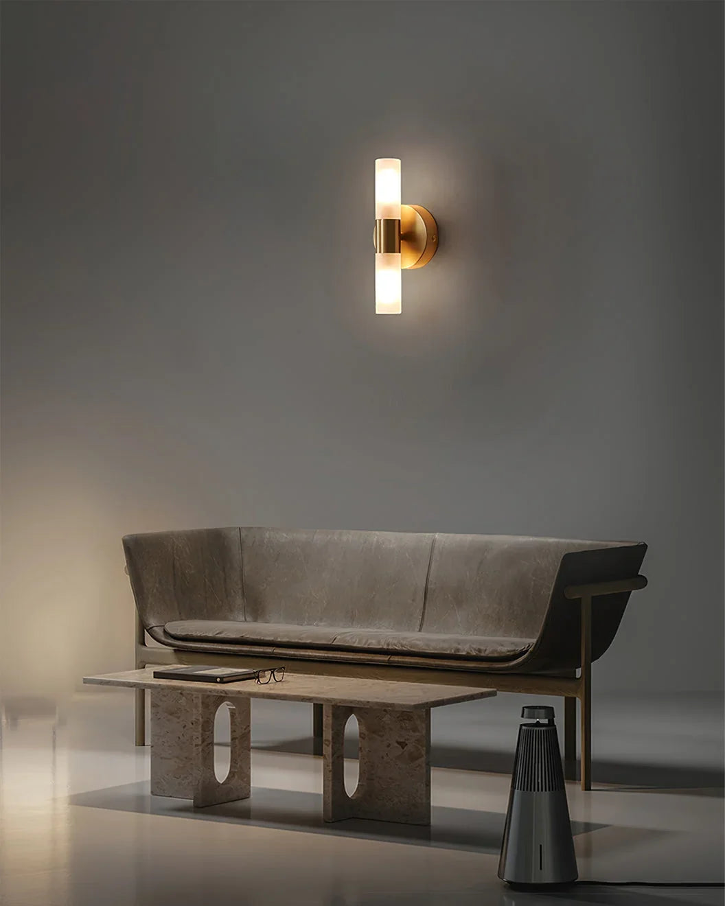 Wall Lamp | Energy-Efficient LED & Acrylic Shade & Copper Base