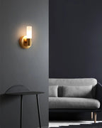 Wall Lamp | Energy-Efficient LED & Acrylic Shade & Copper Base