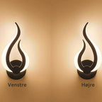 Wall Lamp | Flame-Shaped Flickering LED | Wall-Mounted