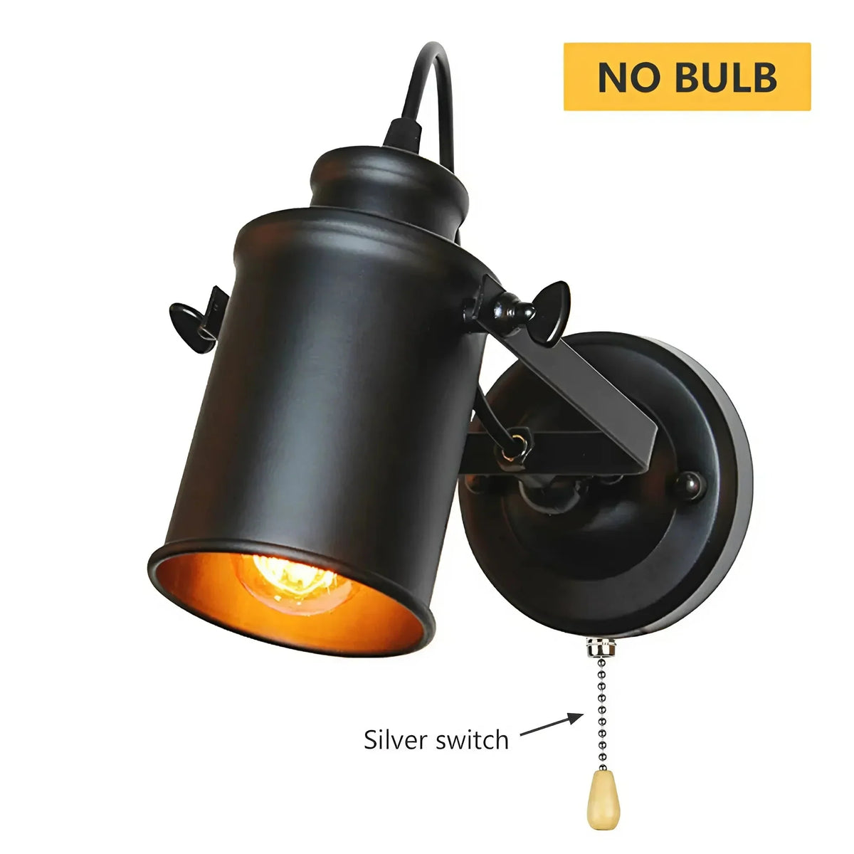 Wall Lamp | Industrial Iron & Warm Ambient Light