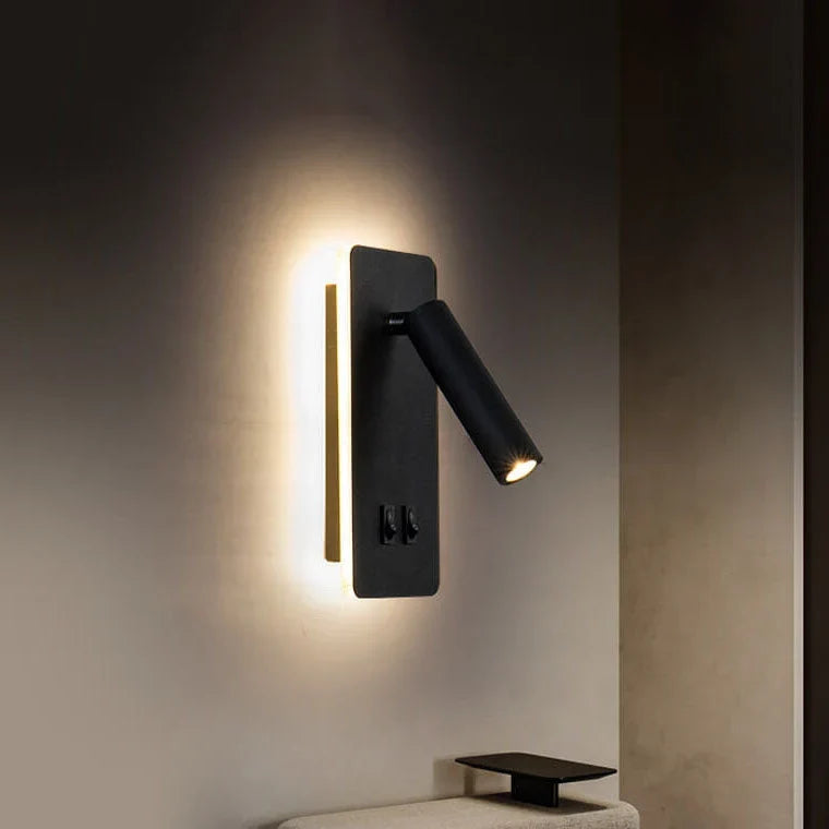 Wall Lamp | Integrated LED & Iron Frame | Hardwired