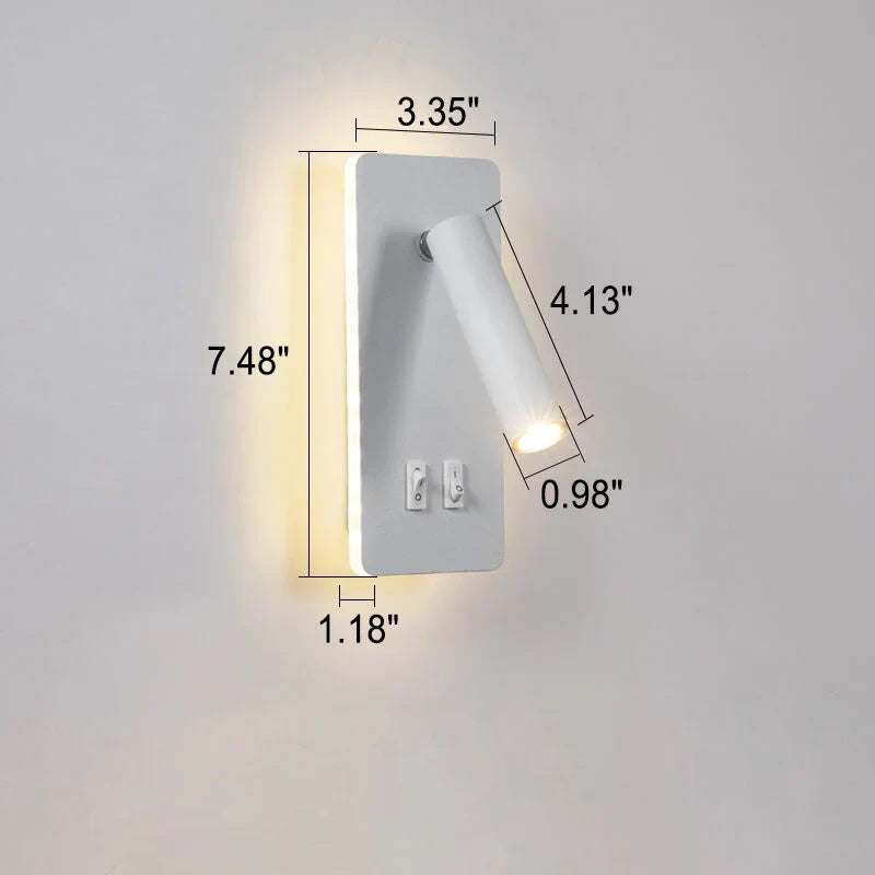 Wall Lamp | Integrated LED & Iron Frame | Hardwired