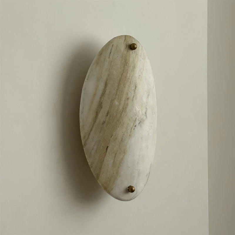 Wall Lamp | Marble Shade & Integrated LED