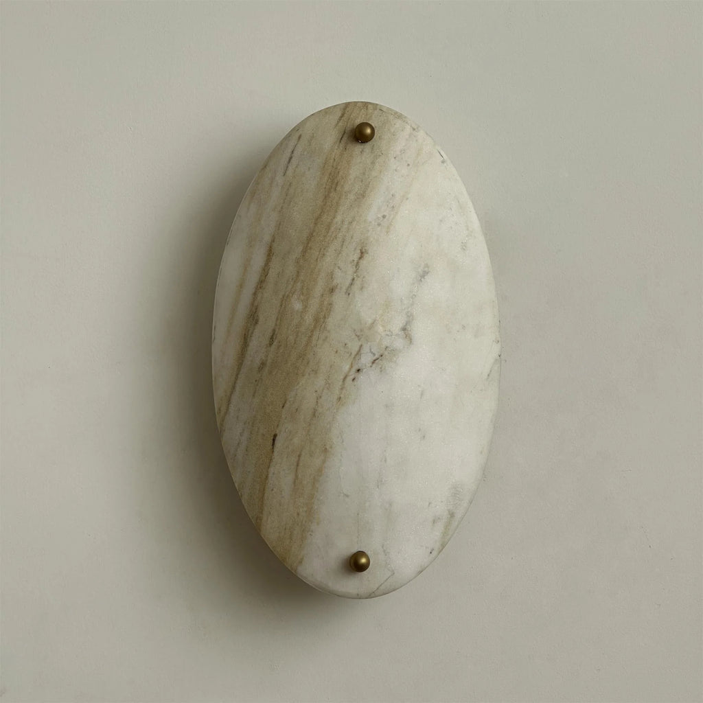 Wall Lamp | Marble Shade & Integrated LED