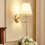 Wall Lamp | Nordic Fabric Shade & Metal Frame