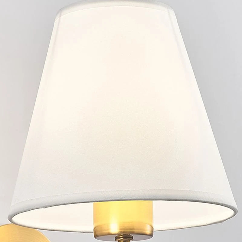 Wall Lamp | Nordic Fabric Shade & Metal Frame