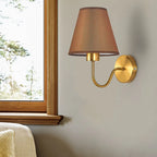 Wall Lamp | Nordic Fabric Shade & Metal Frame