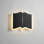 Wall Lamp | Open Book Design & Warm LED | 30 cm