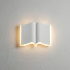 Wall Lamp | Open Book Design & Warm LED | 30 cm