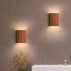 Wall Lamp | Ribbed Resin & Energy-Saving LED