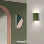 Wall Lamp | Ribbed Resin & Energy-Saving LED