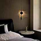 Wall Lamp | Rotatable Wave Projection | Aluminum & Stainless Steel