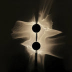 Wall Lamp | Rotatable Wave Projection | Aluminum & Stainless Steel