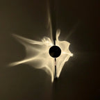 Wall Lamp | Rotatable Wave Projection | Aluminum & Stainless Steel
