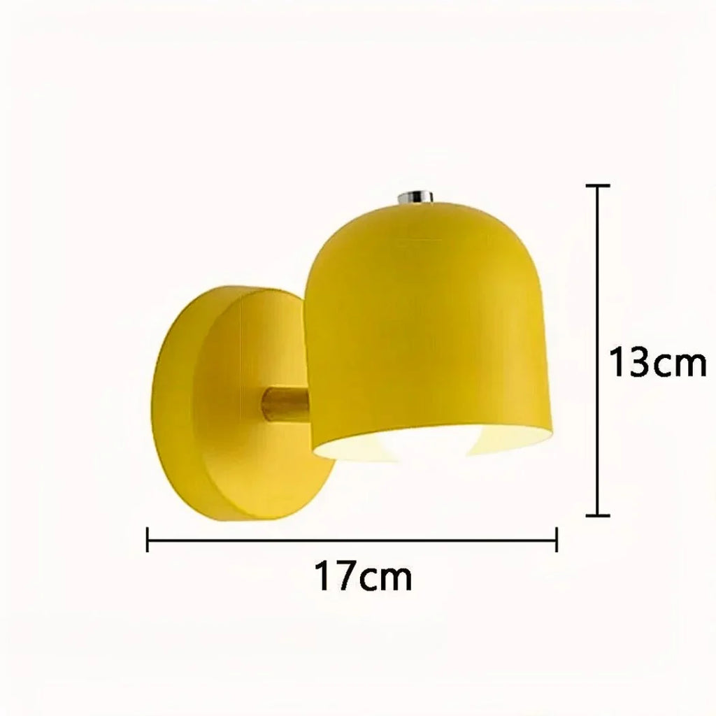 Wall Lamp | Scandinavian Minimalist Matte Metal & Warm Direct Light