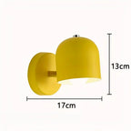 Wall Lamp | Scandinavian Minimalist Matte Metal & Warm Direct Light