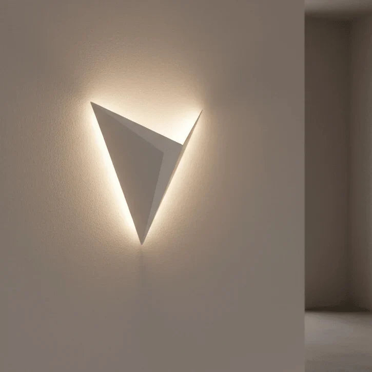 Wall Lamp | Triangle LED Metal & Acrylic