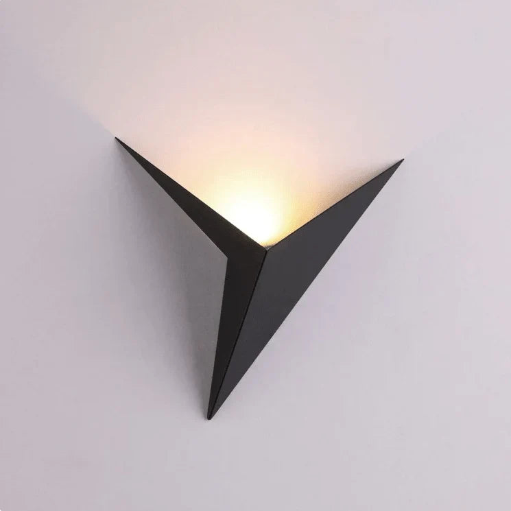 Wall Lamp | Triangle LED Metal & Acrylic