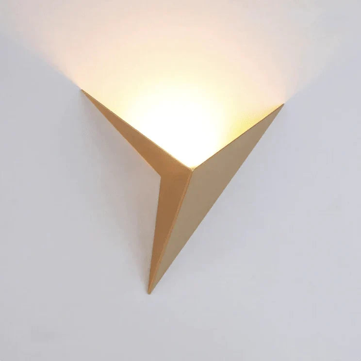 Wall Lamp | Triangle LED Metal & Acrylic