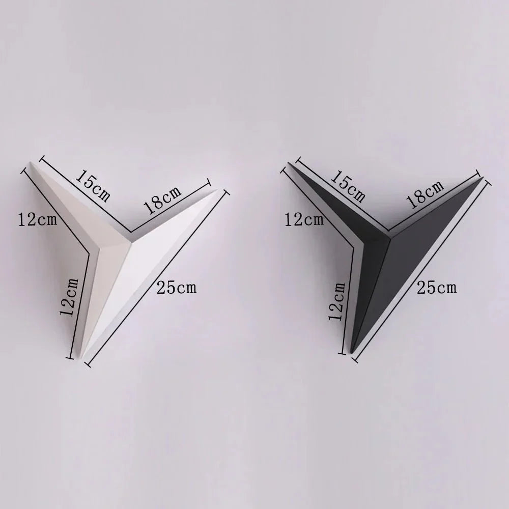 Wall Lamp | Triangle LED Metal & Acrylic