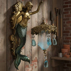 Wall Lamp | Vintage Style & Warm 2700K LED | Metal & Glass
