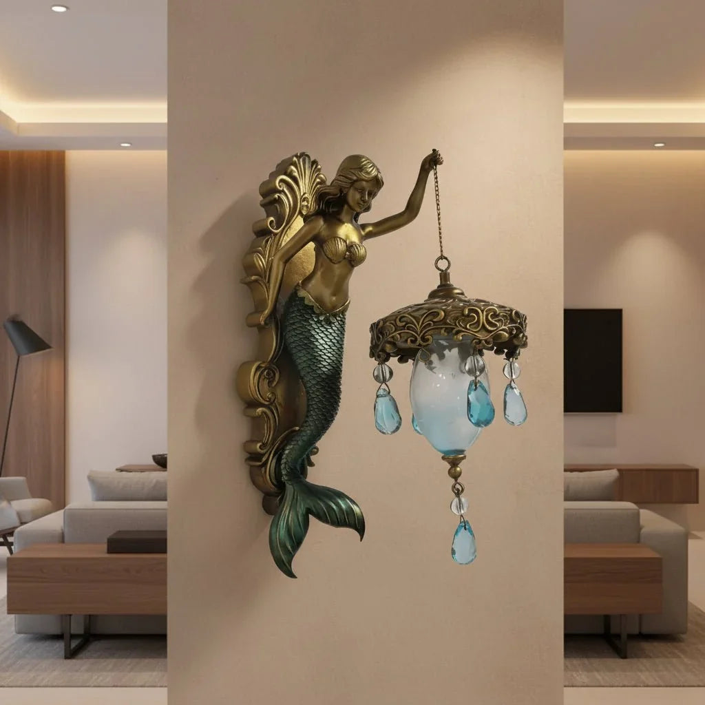 Wall Lamp | Vintage Style & Warm 2700K LED | Metal & Glass