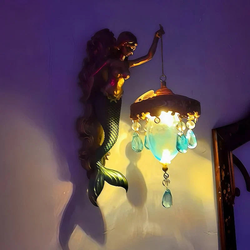 Wall Lamp | Vintage Style & Warm 2700K LED | Metal & Glass
