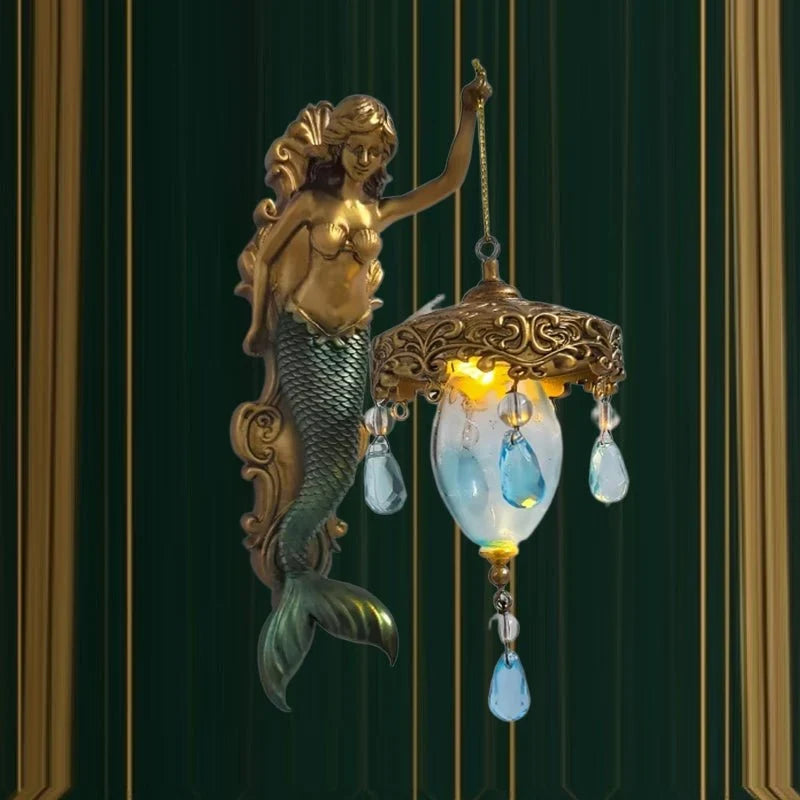 Wall Lamp | Vintage Style & Warm 2700K LED | Metal & Glass