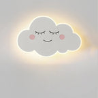 Wall Light | Cloud-Shaped Integrated LED | Iron & Acrylic