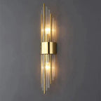 Wall Light | Crystal & Golden Finish
