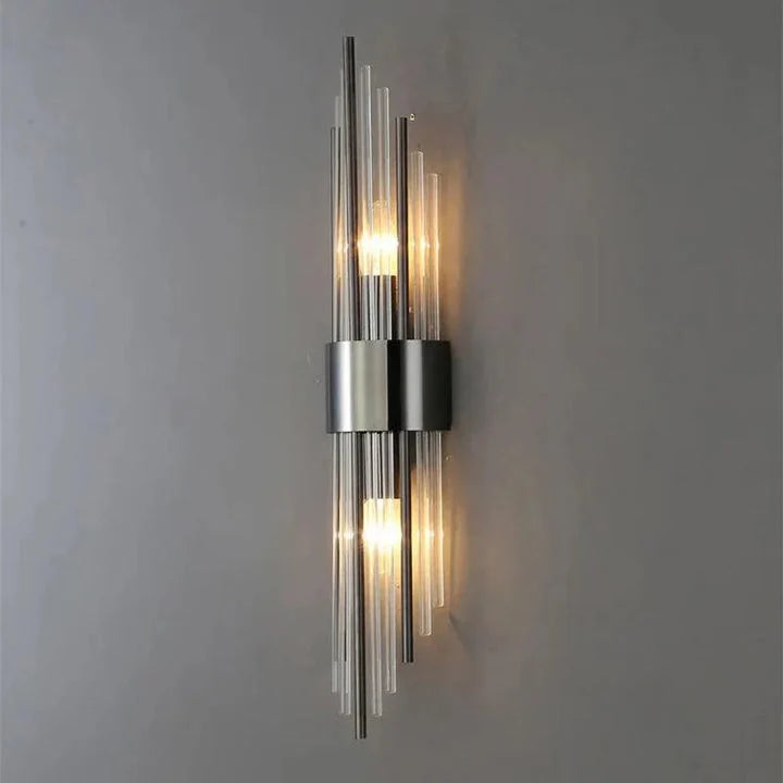 Wall Light | Crystal & Golden Finish