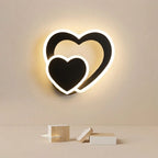 Wall Light | Heart-Shaped LED & Acrylic Diffuser | 22 x 20 cm