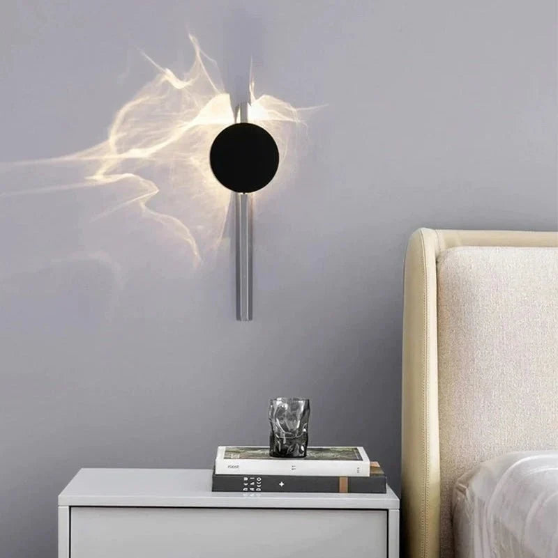 Wall Light | Ribbed Stainless Steel & Infinitely Rotatable LED | 33/38 cm