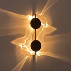 Wall Light | Ribbed Stainless Steel & Infinitely Rotatable LED | 33/38 cm