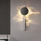 Wall Light | Ribbed Stainless Steel & Infinitely Rotatable LED | 33/38 cm