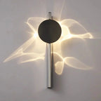 Wall Light | Ribbed Stainless Steel & Infinitely Rotatable LED | 33/38 cm