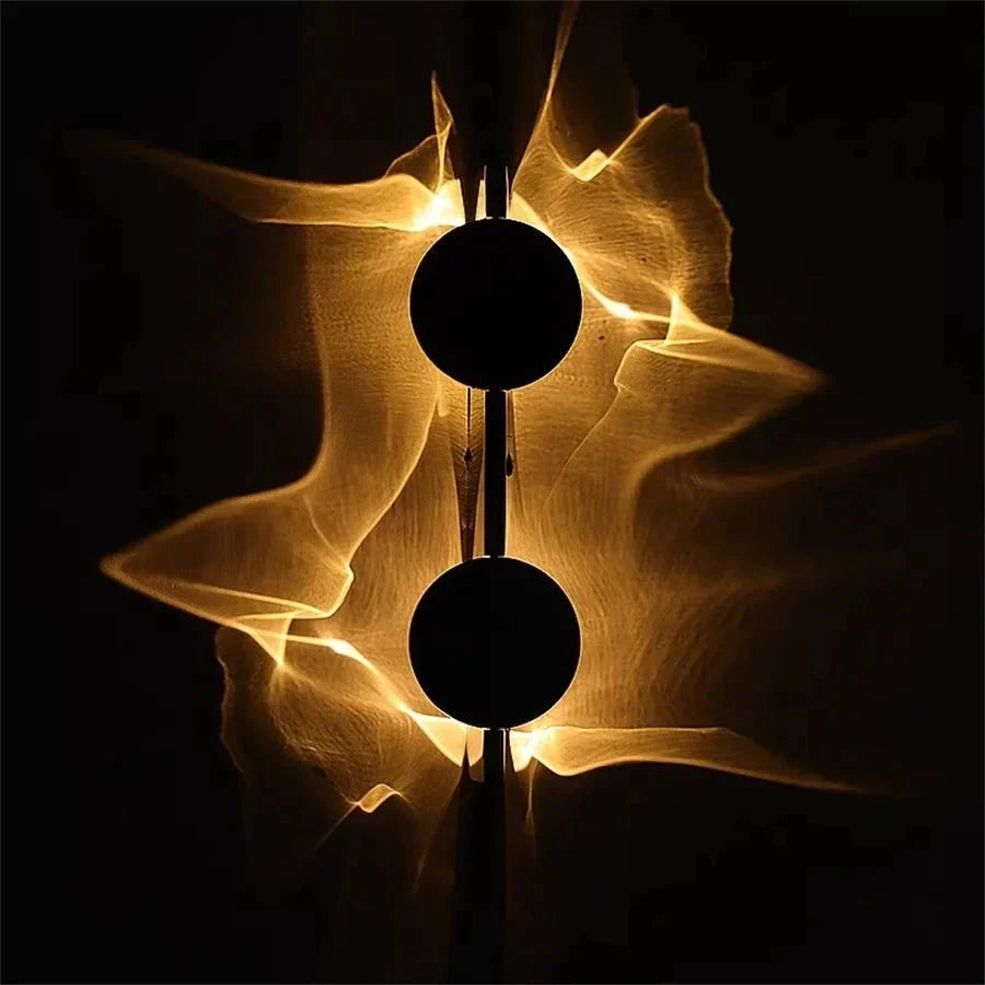 Wall Light | Ribbed Stainless Steel & Infinitely Rotatable LED | 33/38 cm