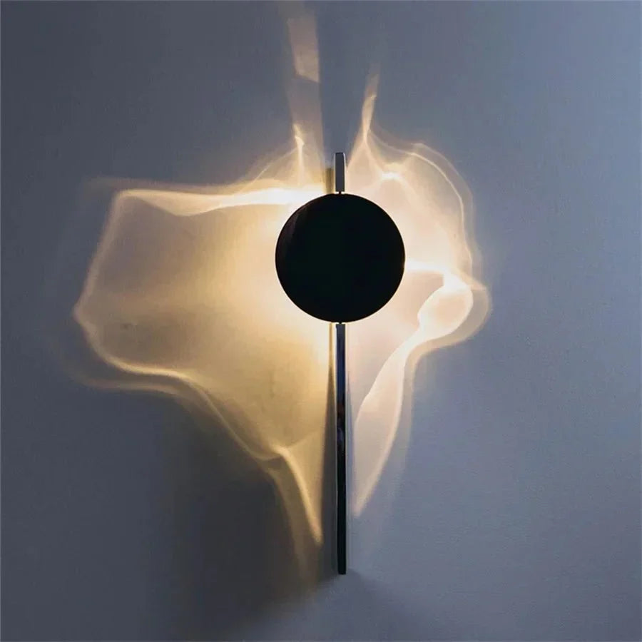 Wall Light | Ribbed Stainless Steel & Infinitely Rotatable LED | 33/38 cm
