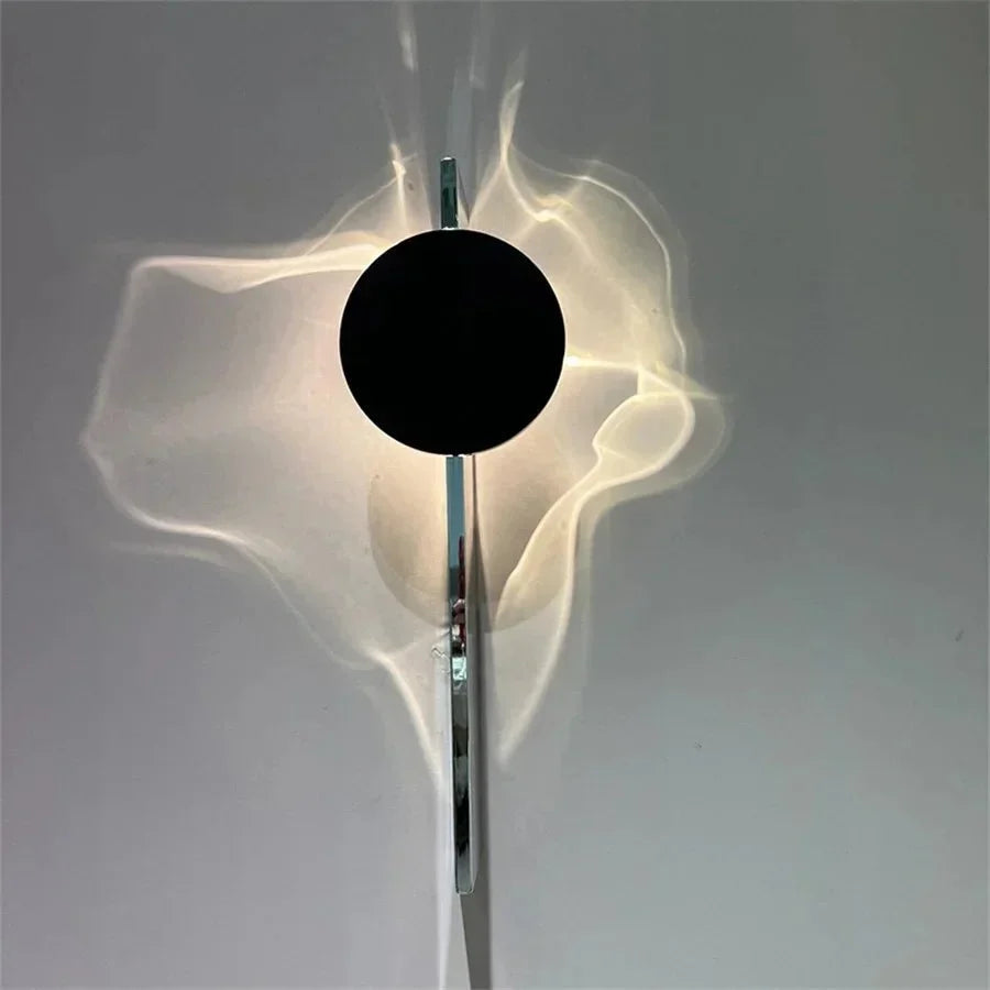 Wall Light | Ribbed Stainless Steel & Infinitely Rotatable LED | 33/38 cm